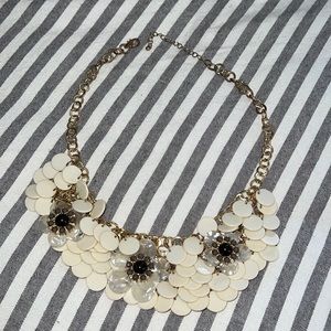White Flower Necklace